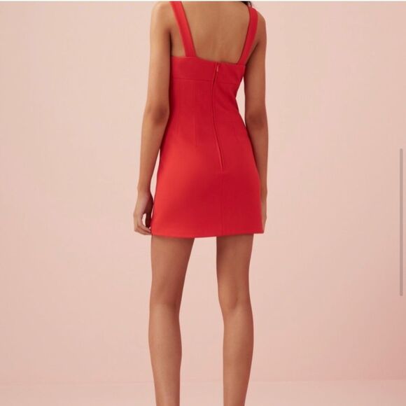 NWT Finders Keepers Red Magdalena Bodycon Sleeveless Mini Dress - Size XS - Picture 5 of 12